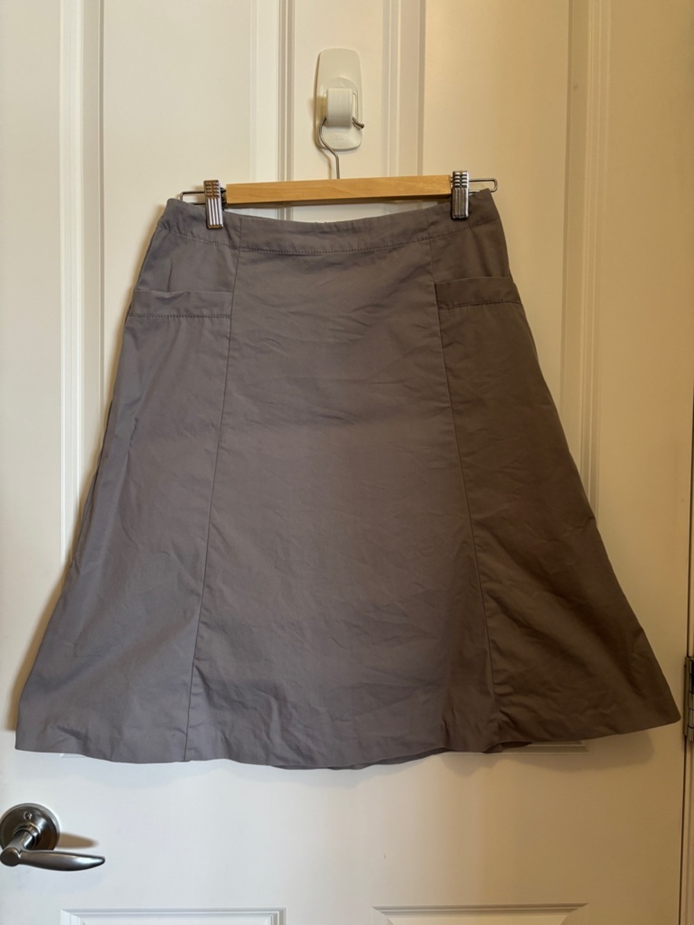 Classic A-Line Women's Skirt in Grey (Jacob)